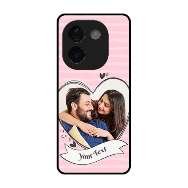 Vivo T3 Pro 5G Custom Glass Phone CaseVintage Heart Design Vivo T3 Pro 5G Custom Glass Phone CaseVintage Heart Design