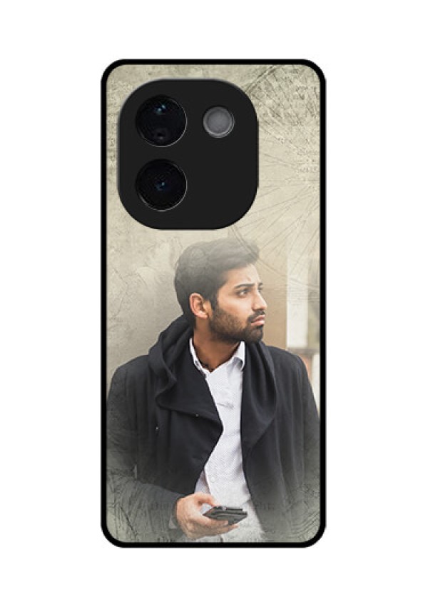 Vivo T3 Pro 5G Custom Glass Phone CaseWith Vintage Design