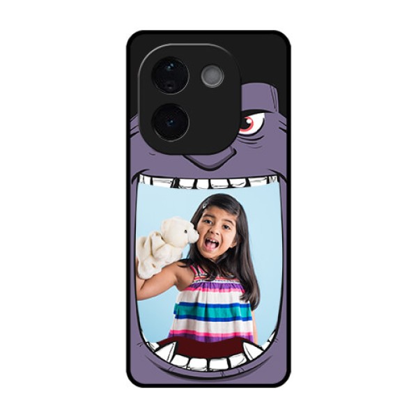 Vivo T3 Pro 5G Custom Glass Phone CaseAngry Monster Design Vivo T3 Pro 5G Custom Glass Phone CaseAngry Monster Design