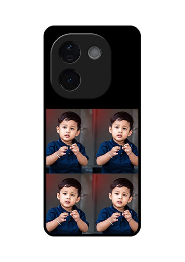 Vivo T3 Pro 5G Custom Glass Phone Case4 Image Holder Design