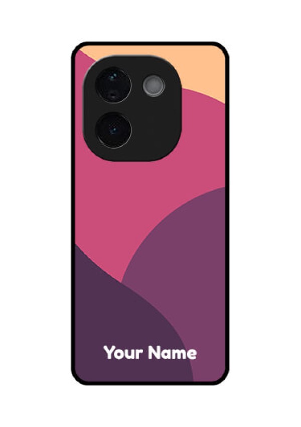 Vivo T3 Pro 5G Custom Glass Phone CaseMixed Multi - Colour Abstract Art Design