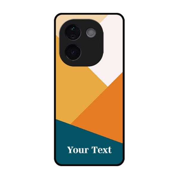 Vivo T3 Pro 5G Custom Glass Phone CaseStacked Multi - Colour Design Vivo T3 Pro 5G Custom Glass Phone CaseStacked Multi - Colour Design