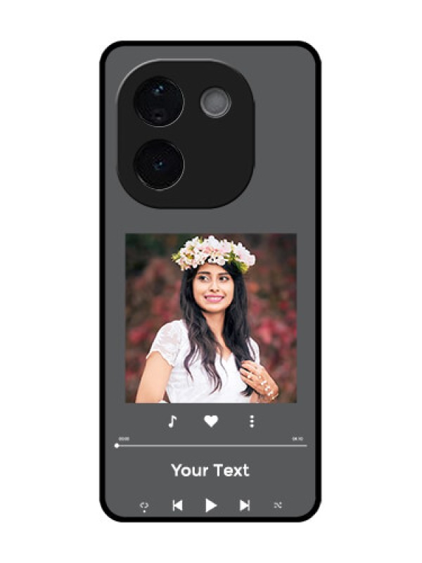 Custom Vivo T3 Pro 5G Custom Glass Phone CasePlay The Music Design