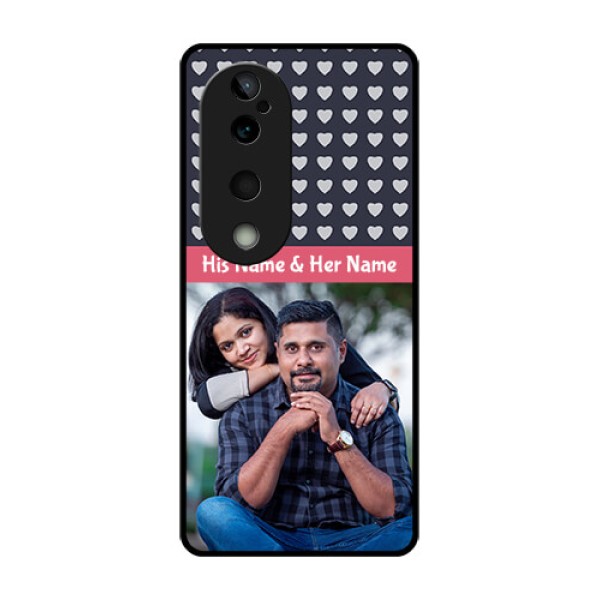 Vivo T3 Ultra Custom Glass Phone CaseLove Symbols Design