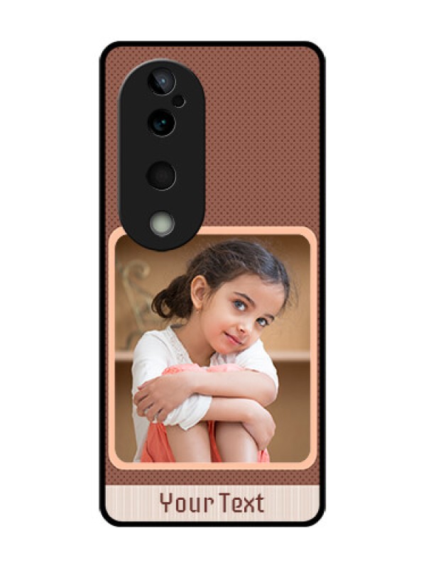 Custom Vivo T3 Ultra Custom Glass Phone CaseSimple Pic Upload Design