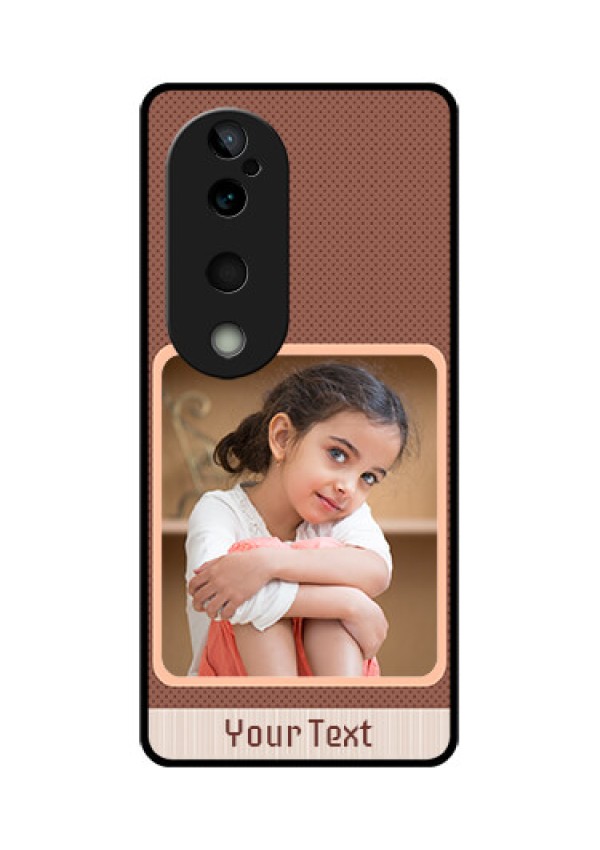 Vivo T3 Ultra Custom Glass Phone CaseSimple Pic Upload Design