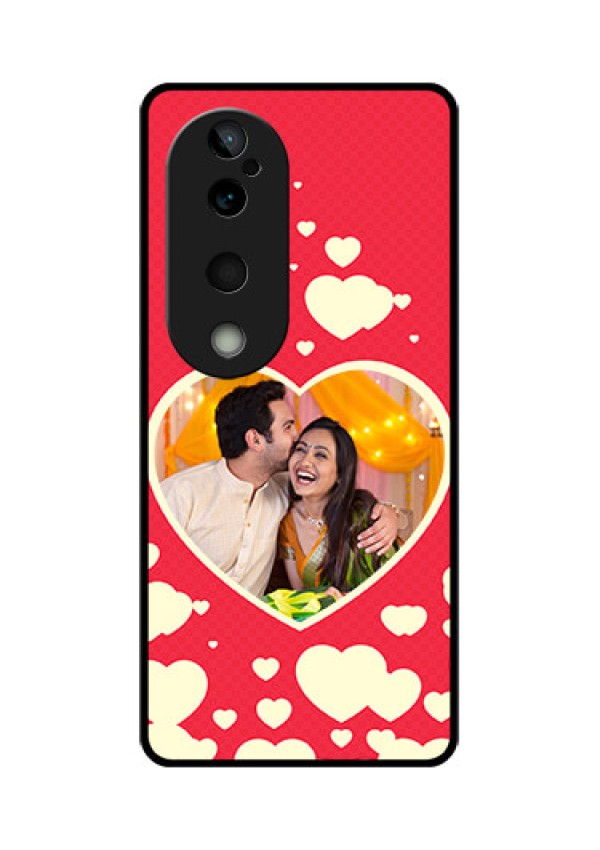 Vivo T3 Ultra Custom Glass Phone CaseLove Symbols Phone Cover Design