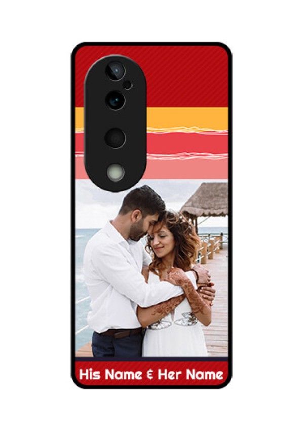 Vivo T3 Ultra Custom Glass Phone CaseColorful Case Design