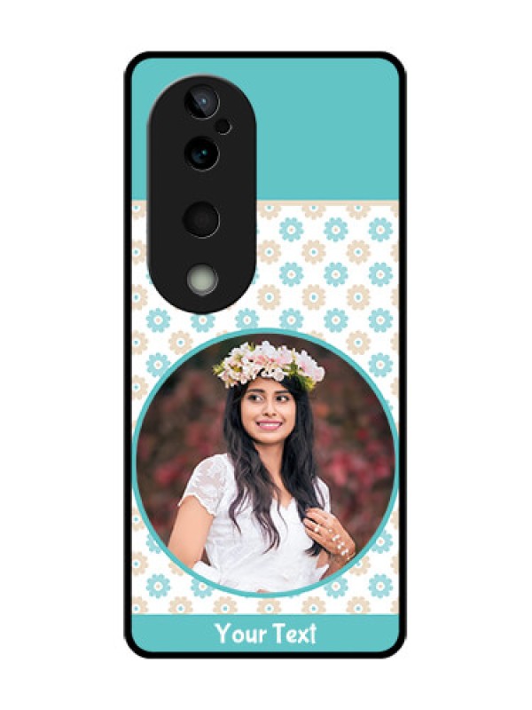 Custom Vivo T3 Ultra Custom Glass Phone CaseBeautiful Flowers Design