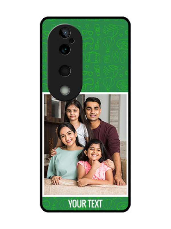 Custom Vivo T3 Ultra Custom Glass Phone CasePicture Upload Design