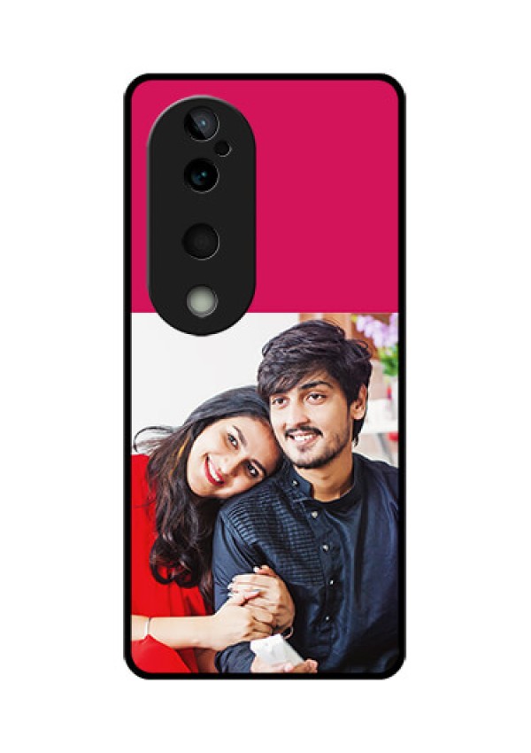 Vivo T3 Ultra Custom Glass Phone CaseAnniversary Cover Design