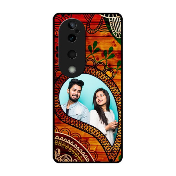 Vivo T3 Ultra Custom Glass Phone CaseAbstract Colorful Design