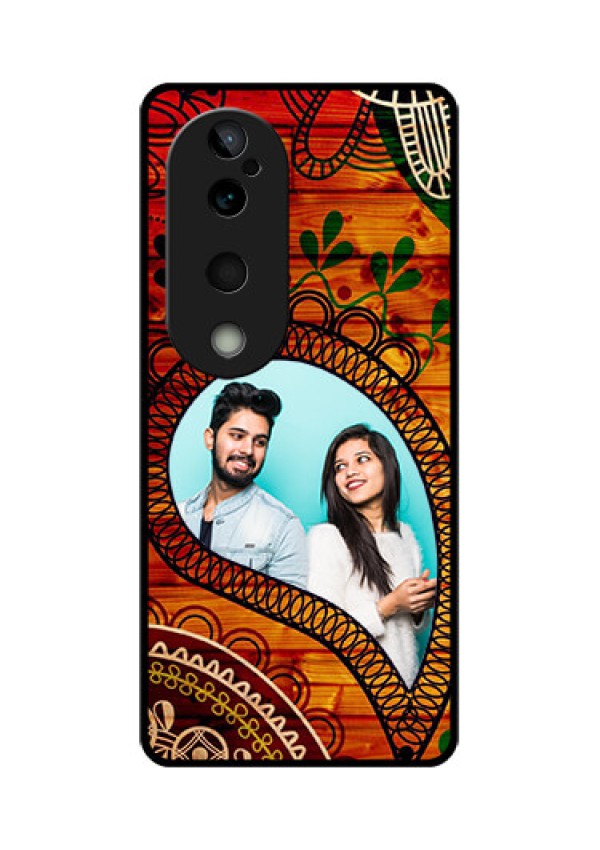Vivo T3 Ultra Custom Glass Phone CaseAbstract Colorful Design