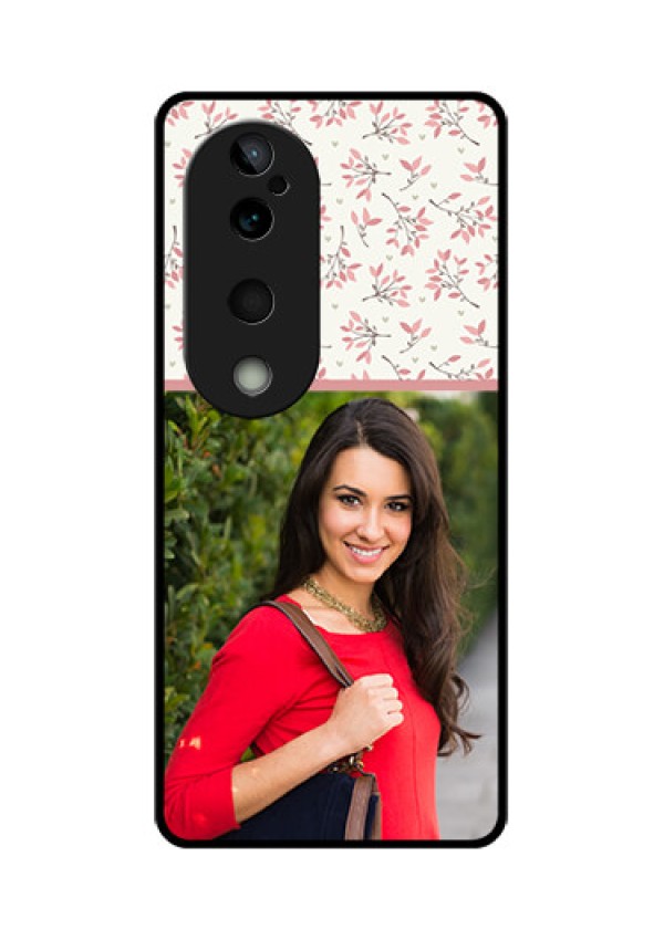 Vivo T3 Ultra Custom Glass Phone CaseStunning Floral Design