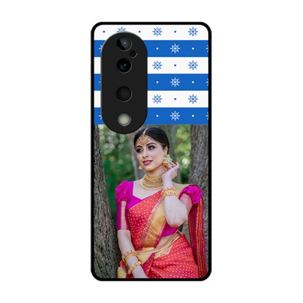Vivo T3 Ultra Custom Glass Phone CaseSnow Pattern Design