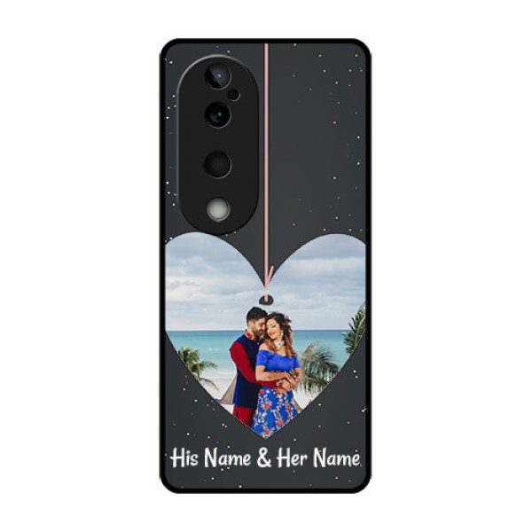 Vivo T3 Ultra Custom Glass Phone CaseHanging Heart Design Vivo T3 Ultra Custom Glass Phone CaseHanging Heart Design