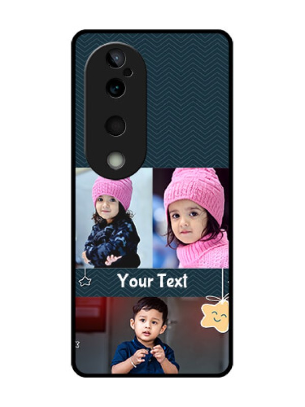 Custom Vivo T3 Ultra Custom Glass Phone CaseHanging Stars Design