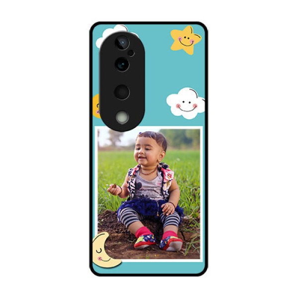 Vivo T3 Ultra Custom Glass Phone CaseSmiley Kids Stars Design Vivo T3 Ultra Custom Glass Phone CaseSmiley Kids Stars Design