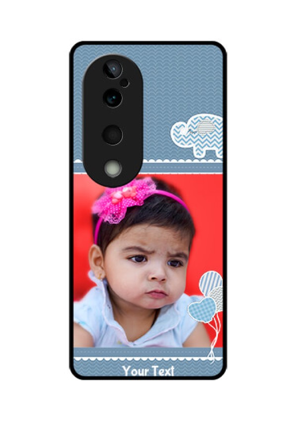 Vivo T3 Ultra Custom Glass Phone CaseWith Kids Pattern Design