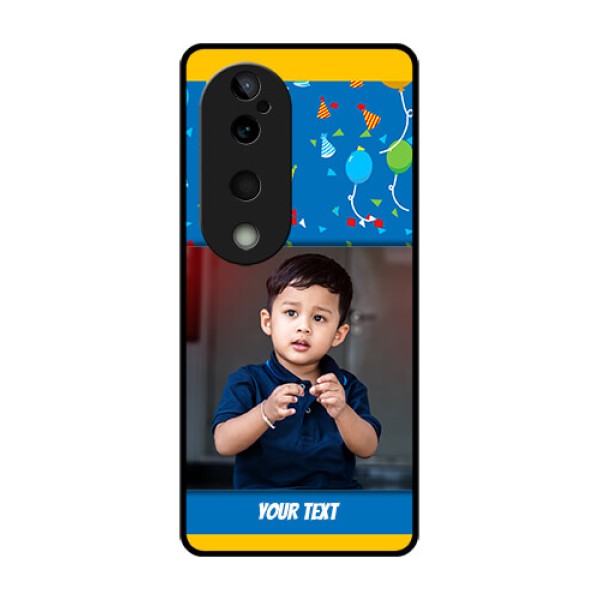 Vivo T3 Ultra Custom Glass Phone CaseBirthday Wishes Design
