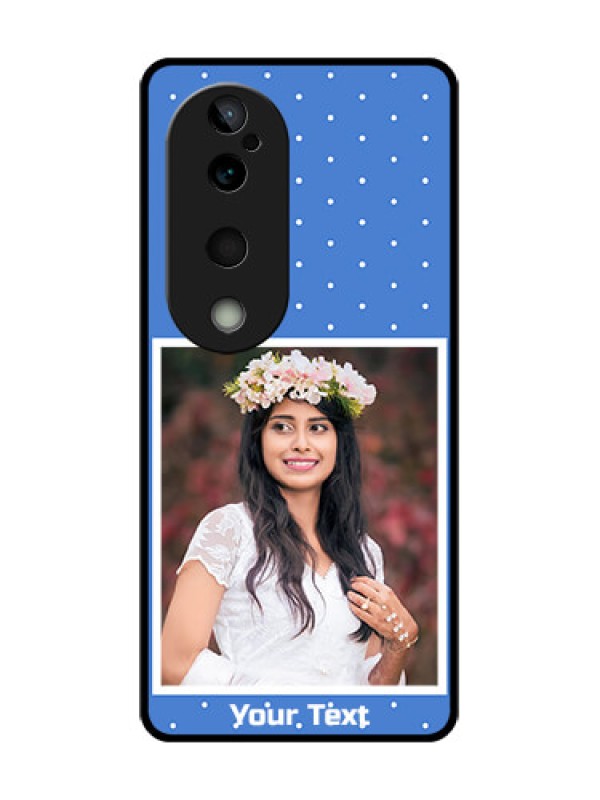 Custom Vivo T3 Ultra Custom Glass Phone CasePolka Dots Design