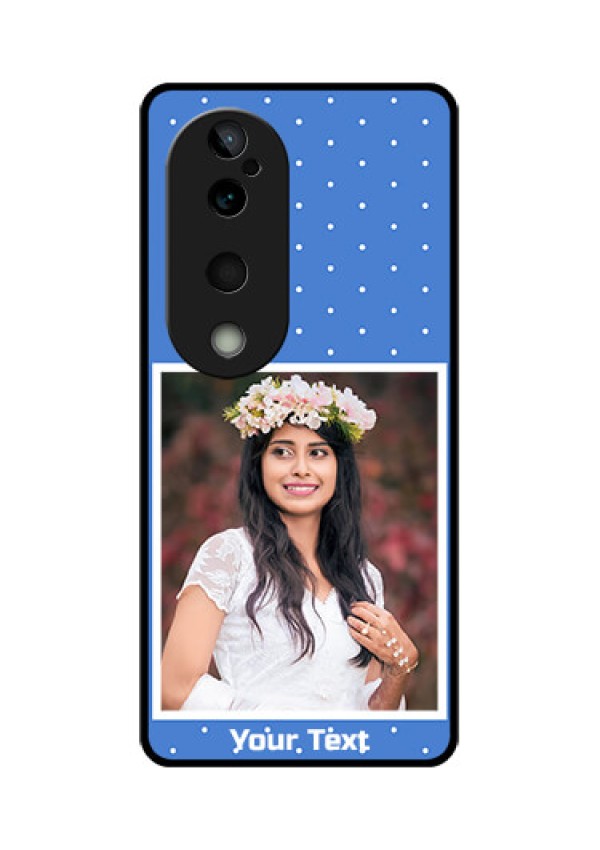 Vivo T3 Ultra Custom Glass Phone CasePolka Dots Design