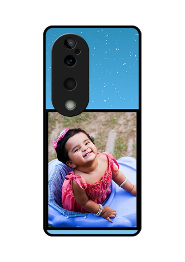 Vivo T3 Ultra Custom Glass Phone CaseWave Pattern Colorful Design