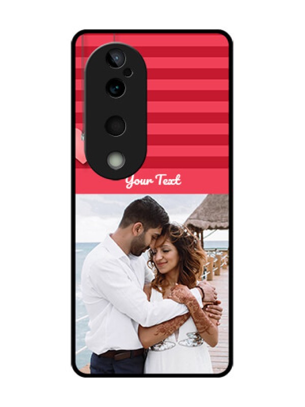 Custom Vivo T3 Ultra Custom Glass Phone CaseValentines Day Design