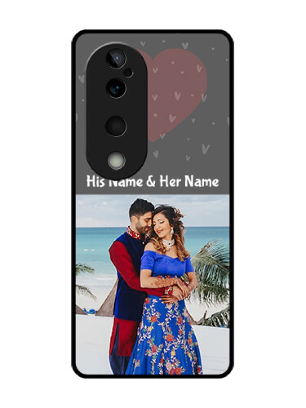 Custom Vivo T3 Ultra Custom Glass Phone CaseBuy Love Design With Photo Online