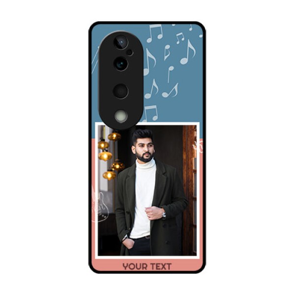 Vivo T3 Ultra Custom Glass Phone CaseWith Color Musical Note Design Vivo T3 Ultra Custom Glass Phone CaseWith Color Musical Note Design