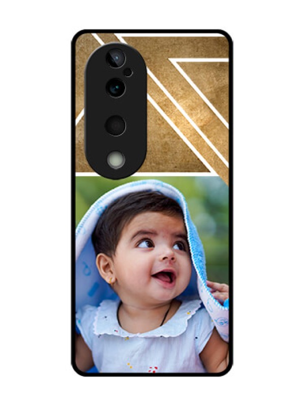 Custom Vivo T3 Ultra Custom Glass Phone CaseGradient Abstract Texture Design