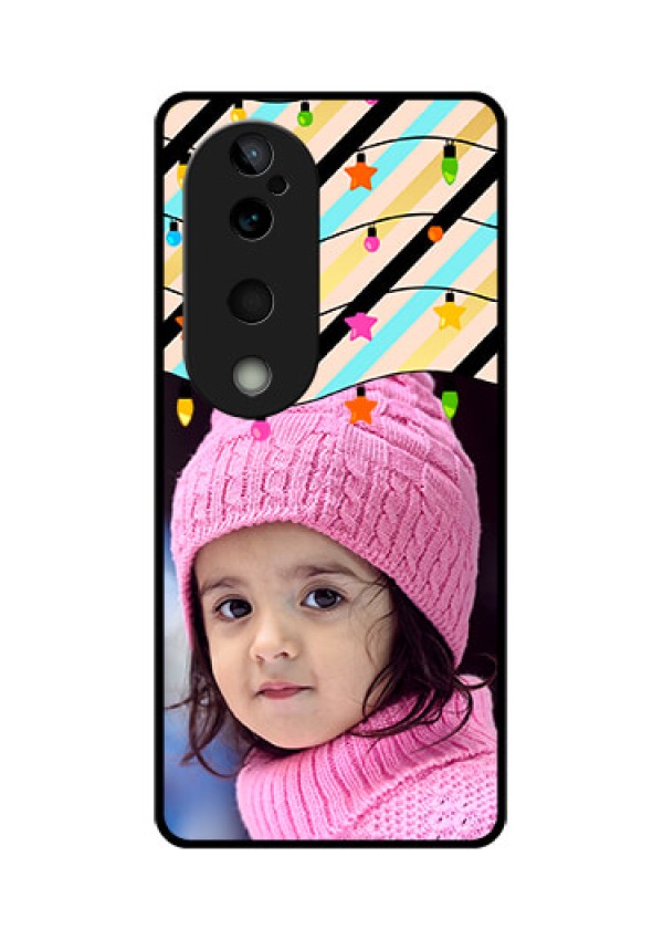 Vivo T3 Ultra Custom Glass Phone CaseLights Hanging Design