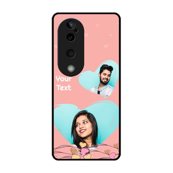 Vivo T3 Ultra Custom Glass Phone CaseLove Doodle Design