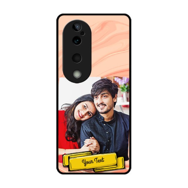 Vivo T3 Ultra Custom Glass Phone CaseMarble Texture Design