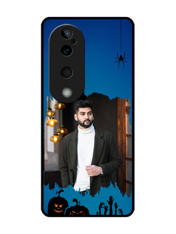 Custom Vivo T3 Ultra Custom Glass Phone CaseWith Pro Halloween Design