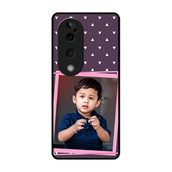 Vivo T3 Ultra Custom Glass Phone CaseTriangle Pattern Dotted Design Vivo T3 Ultra Custom Glass Phone CaseTriangle Pattern Dotted Design