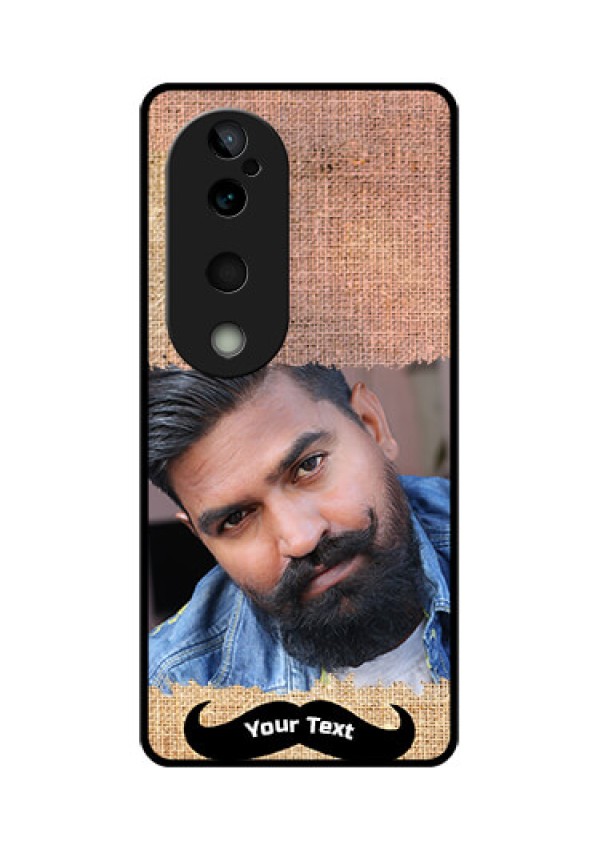 Vivo T3 Ultra Custom Glass Phone CaseWith Texture Design