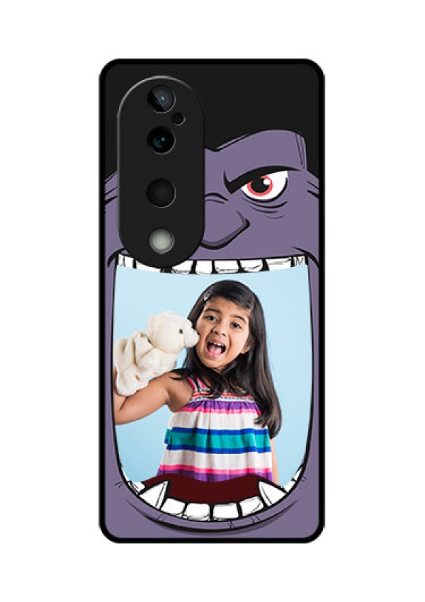 Vivo T3 Ultra Custom Glass Phone CaseAngry Monster Design