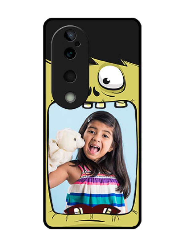 Custom Vivo T3 Ultra Custom Glass Phone CaseCartoon Monster Back Case Design