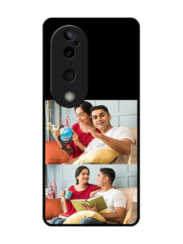 Custom Vivo T3 Ultra Custom Glass Phone Case2 Images Design