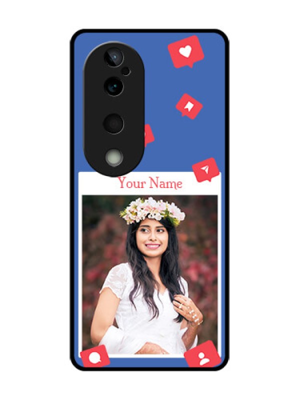 Custom Vivo T3 Ultra Custom Glass Phone CaseLike Share And Comment Design