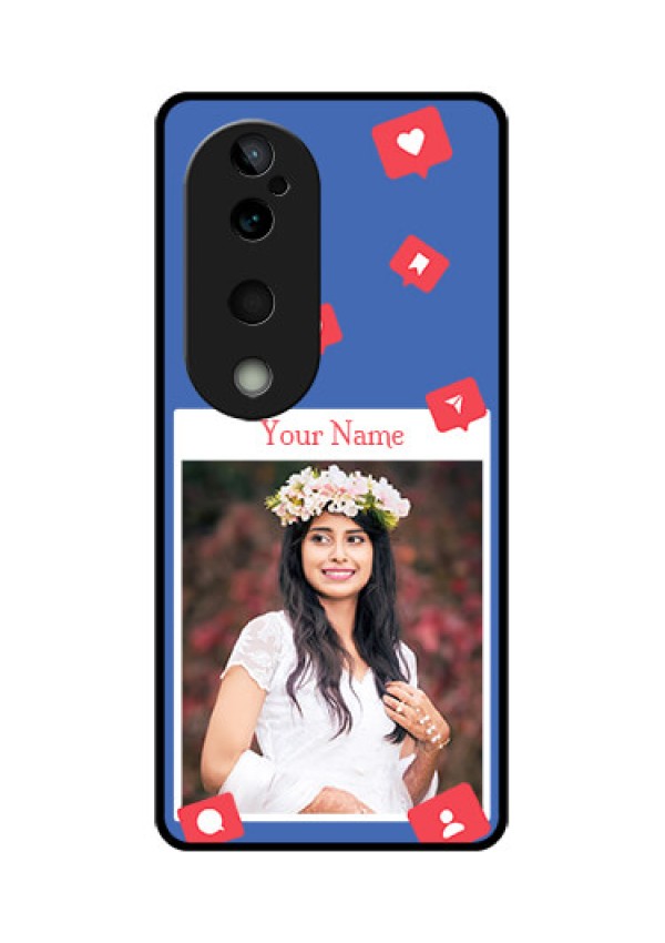 Vivo T3 Ultra Custom Glass Phone CaseLike Share And Comment Design