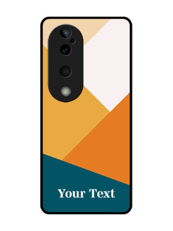 Custom Vivo T3 Ultra Custom Glass Phone CaseStacked Multi - Colour Design