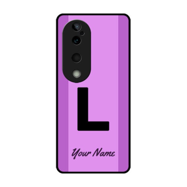 Vivo T3 Ultra Custom Glass Phone CaseTricolor Custom Text Design