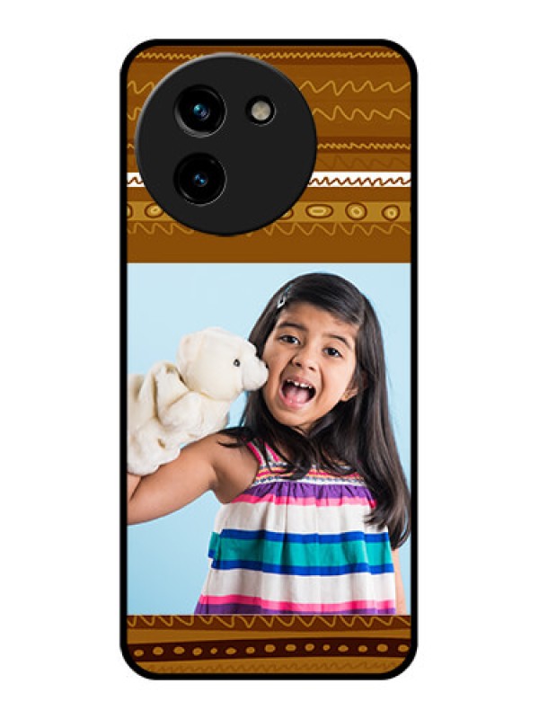 Custom Vivo T3X 5G Custom Glass Phone CaseFriends Picture Upload Design