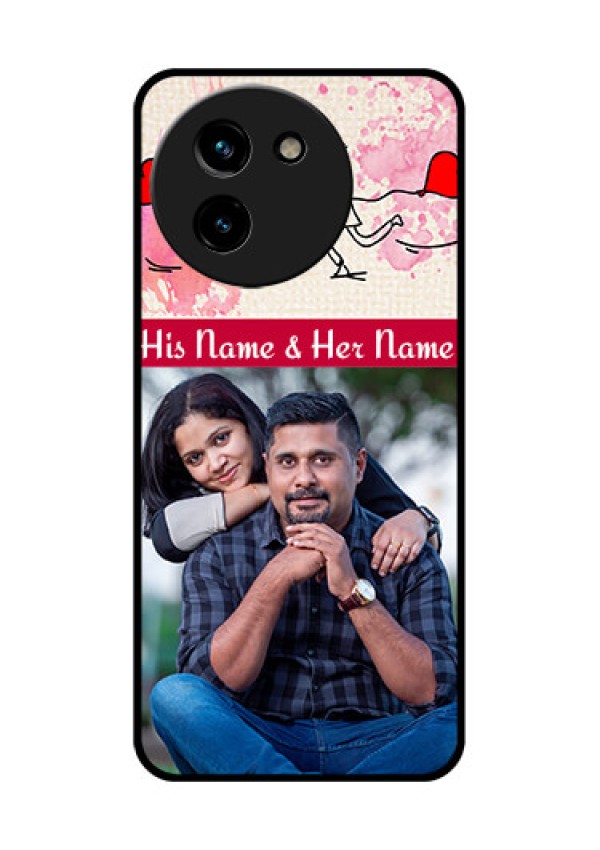 Vivo T3X 5G Custom Glass Phone CaseYou And Me Case Design