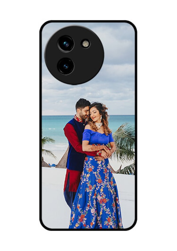 Vivo T3X 5G Custom Glass Phone CaseUpload Full Picture Design