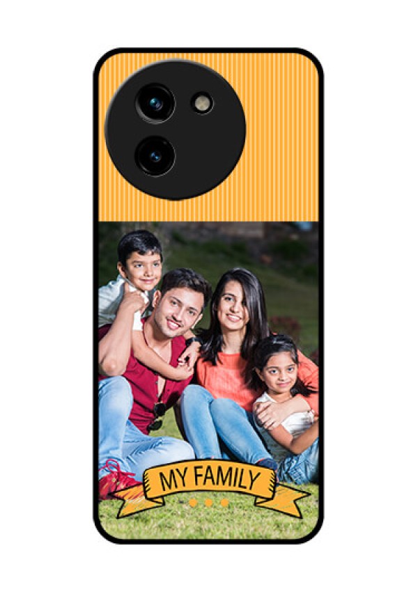 Vivo T3X 5G Custom Glass Phone CaseMy Family Design