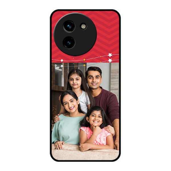 Vivo T3X 5G Custom Glass Phone CaseHappy Family Design Vivo T3X 5G Custom Glass Phone CaseHappy Family Design
