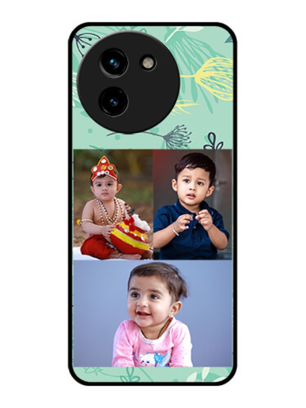 Custom Vivo T3X 5G Custom Glass Phone CaseForever Family Design